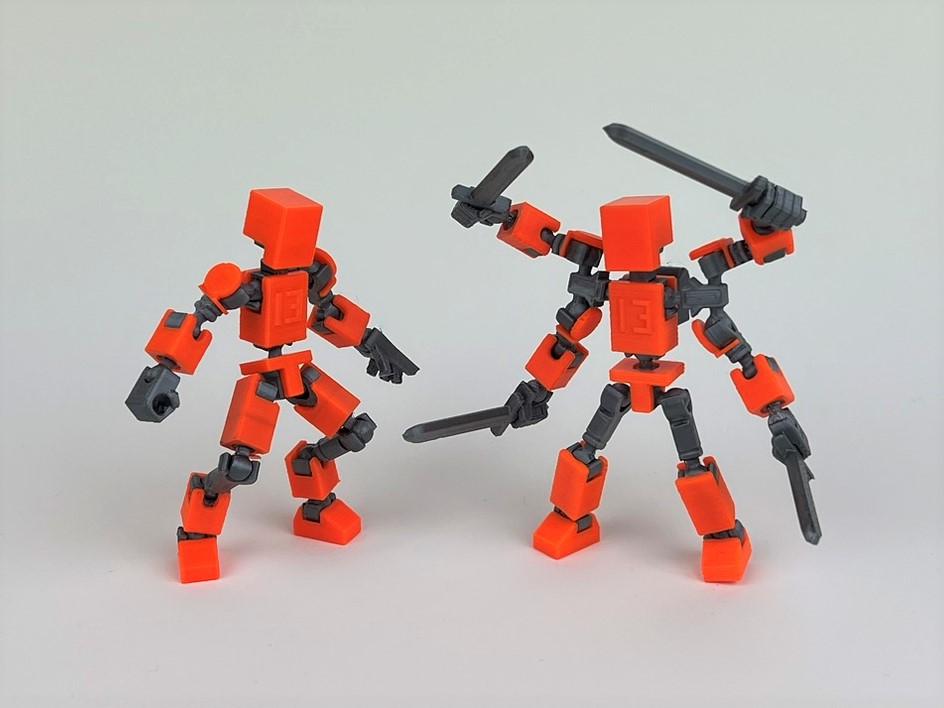 Flexi Robot Figures