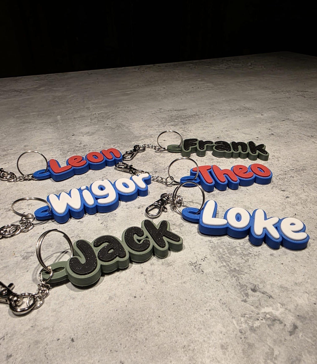Personalized Name Keychain