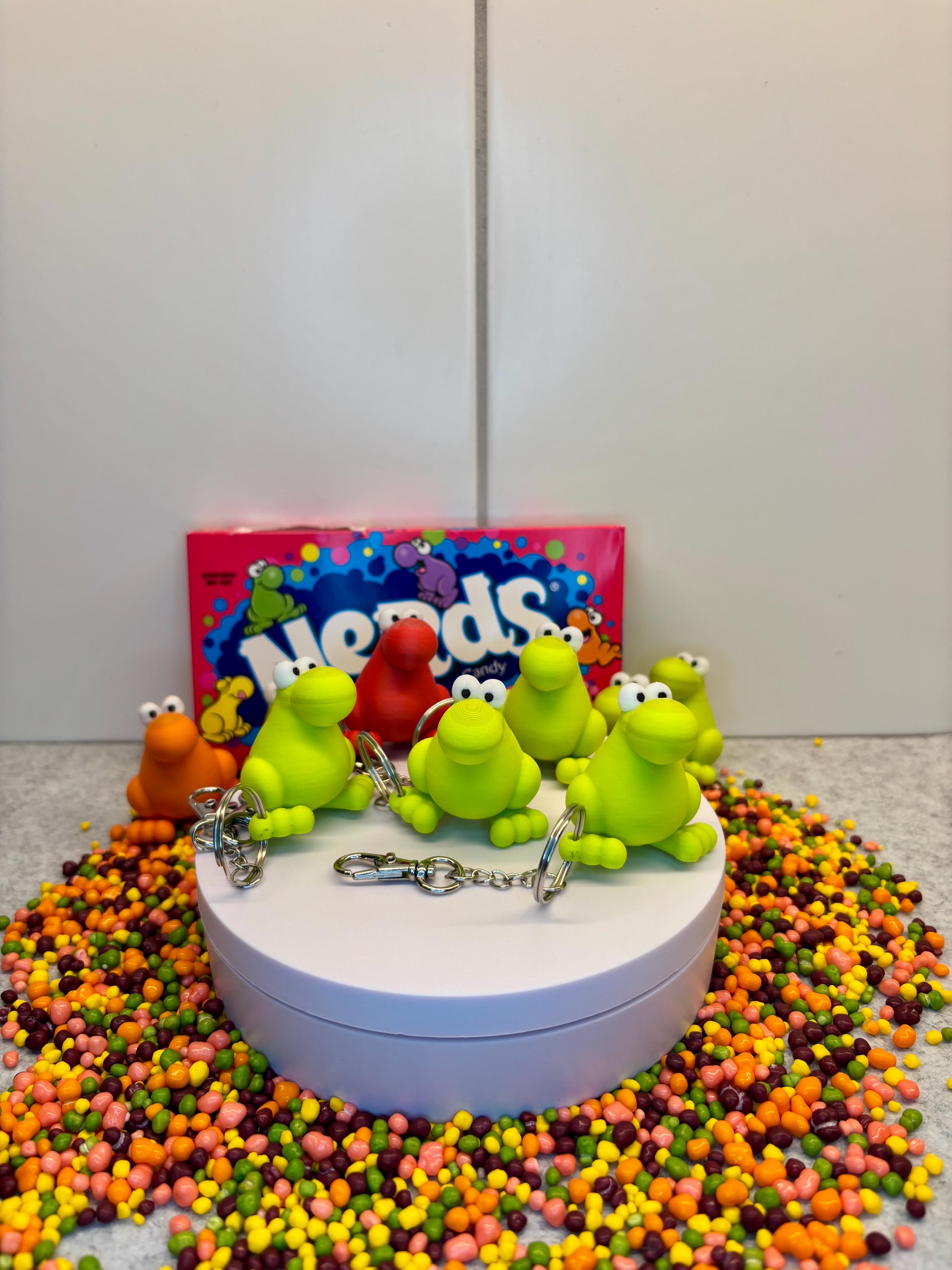 Nerds Frog Keychain