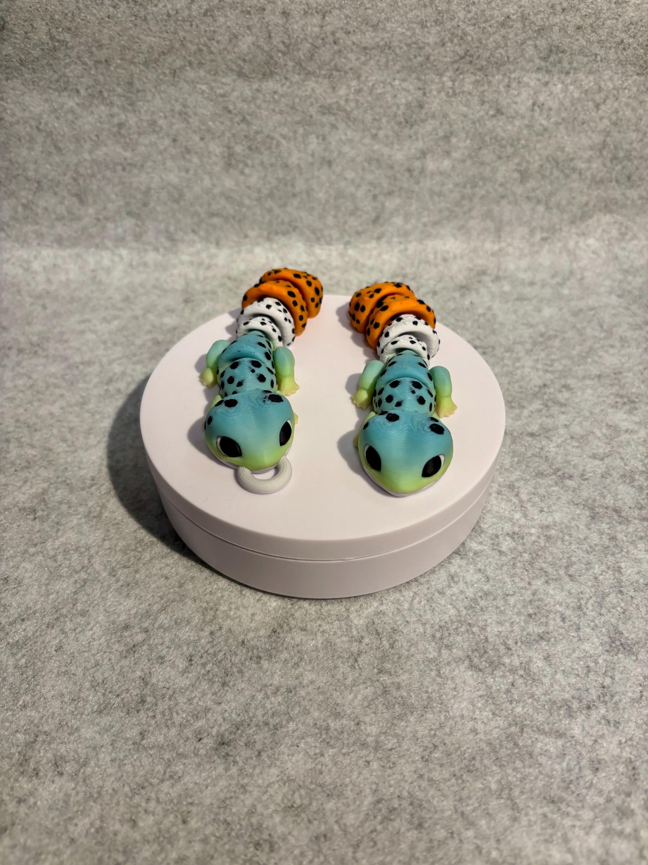 Flexi Gecko Keychain