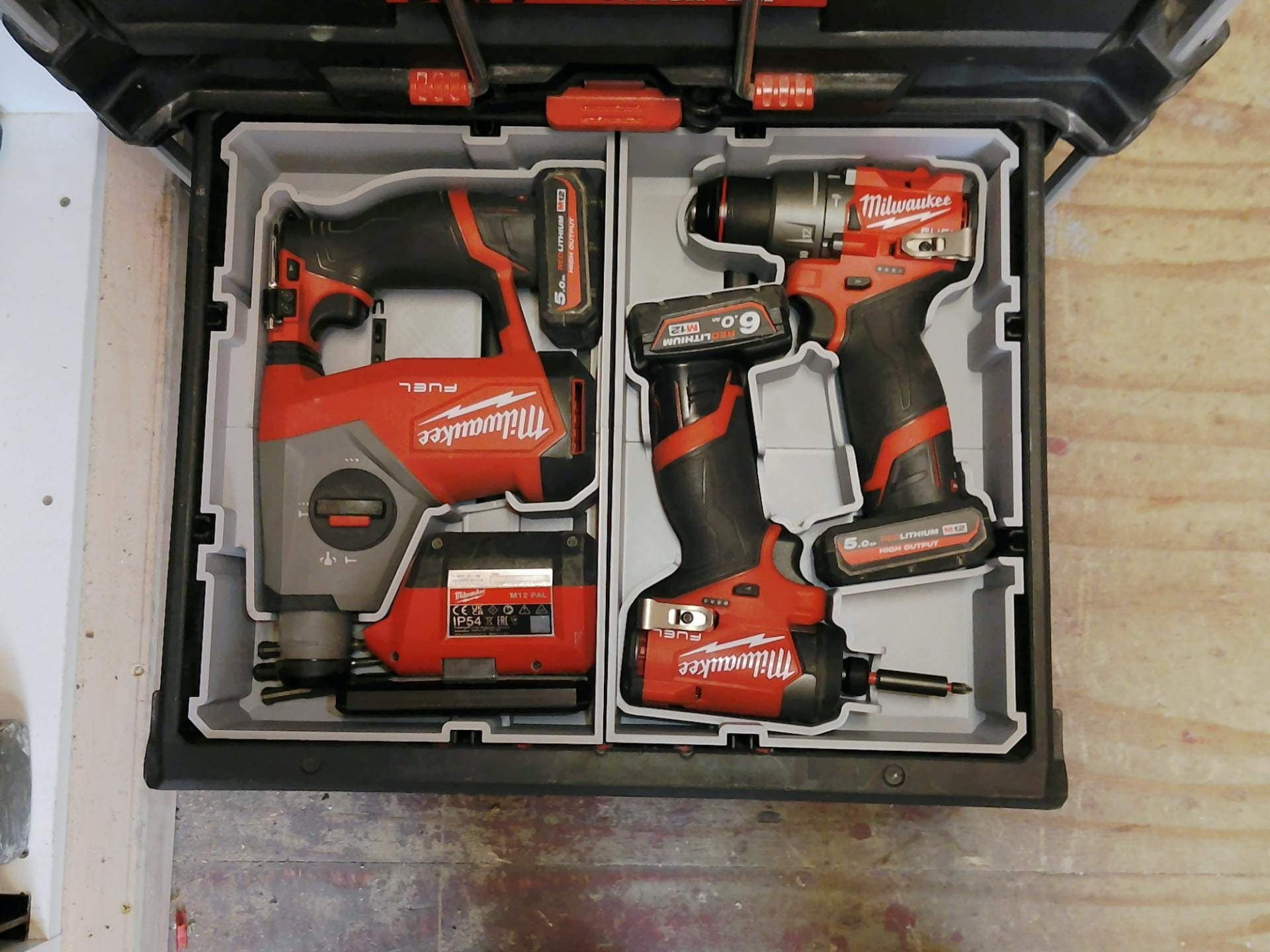 M12 Gen 3.2 Fuel Drill & Impact Drawer