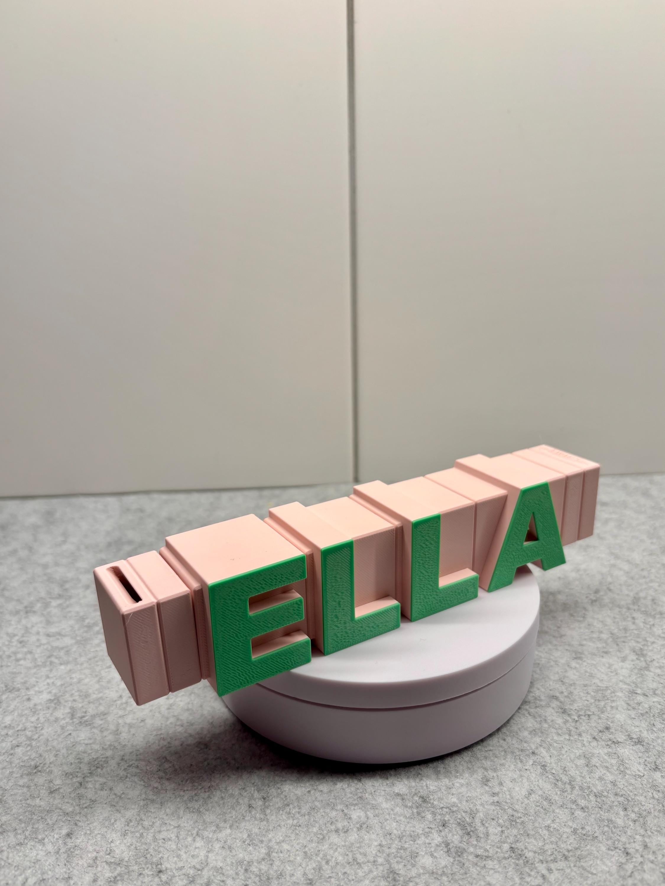 Custom Piggy Bank with Name