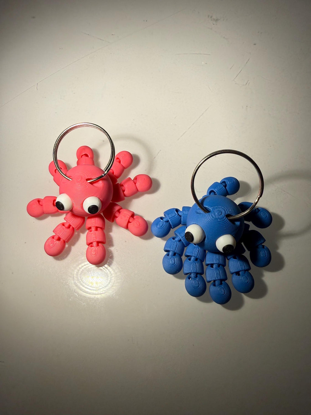 Flexi Octopus Keychain