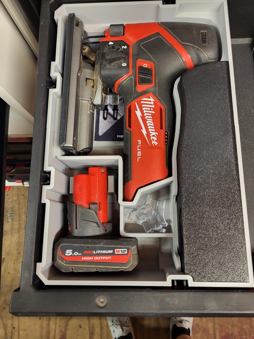 M12 Fuel Jigsaw 3-Drawer Storage