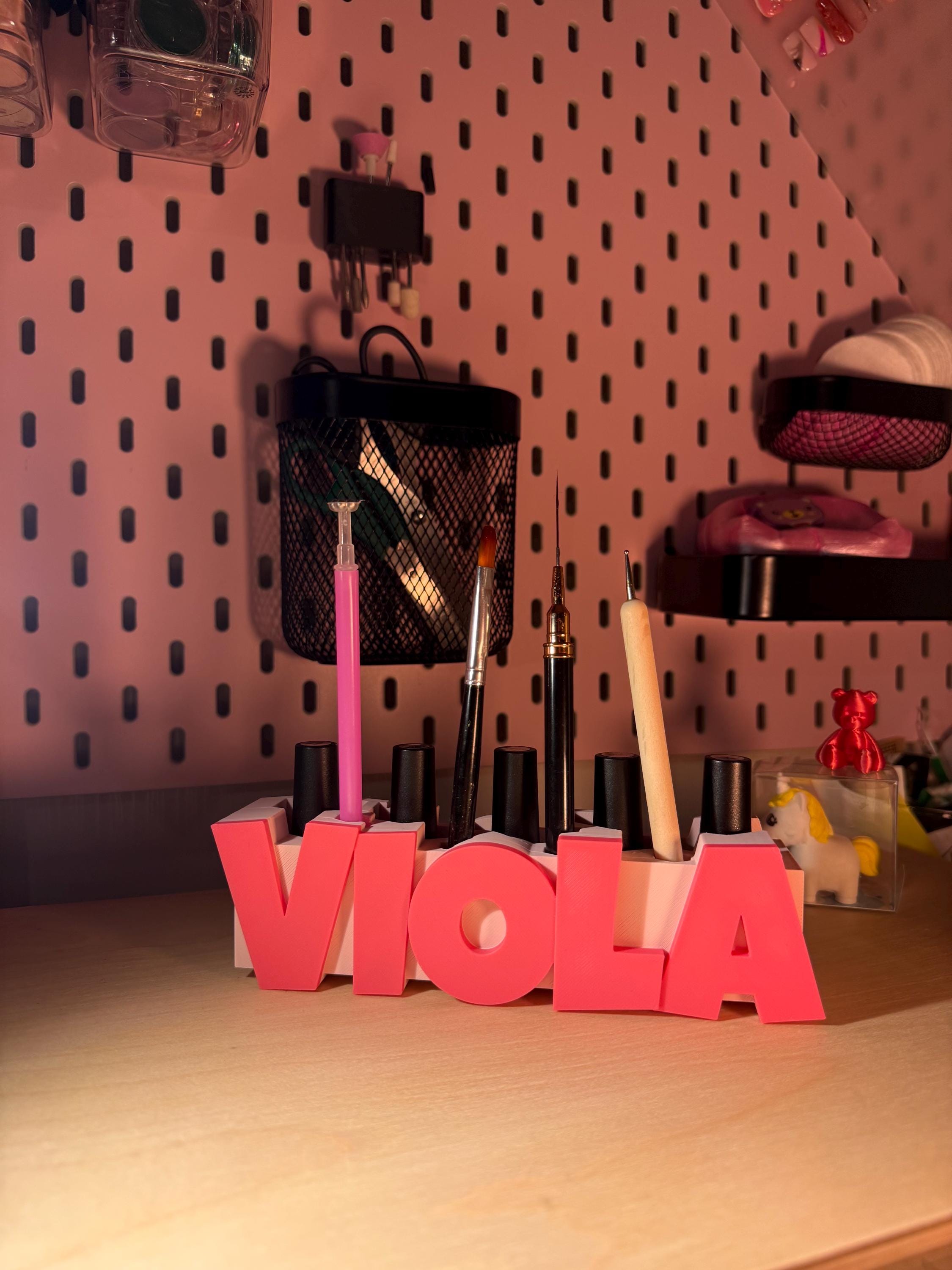 Custom Name Pen Holder