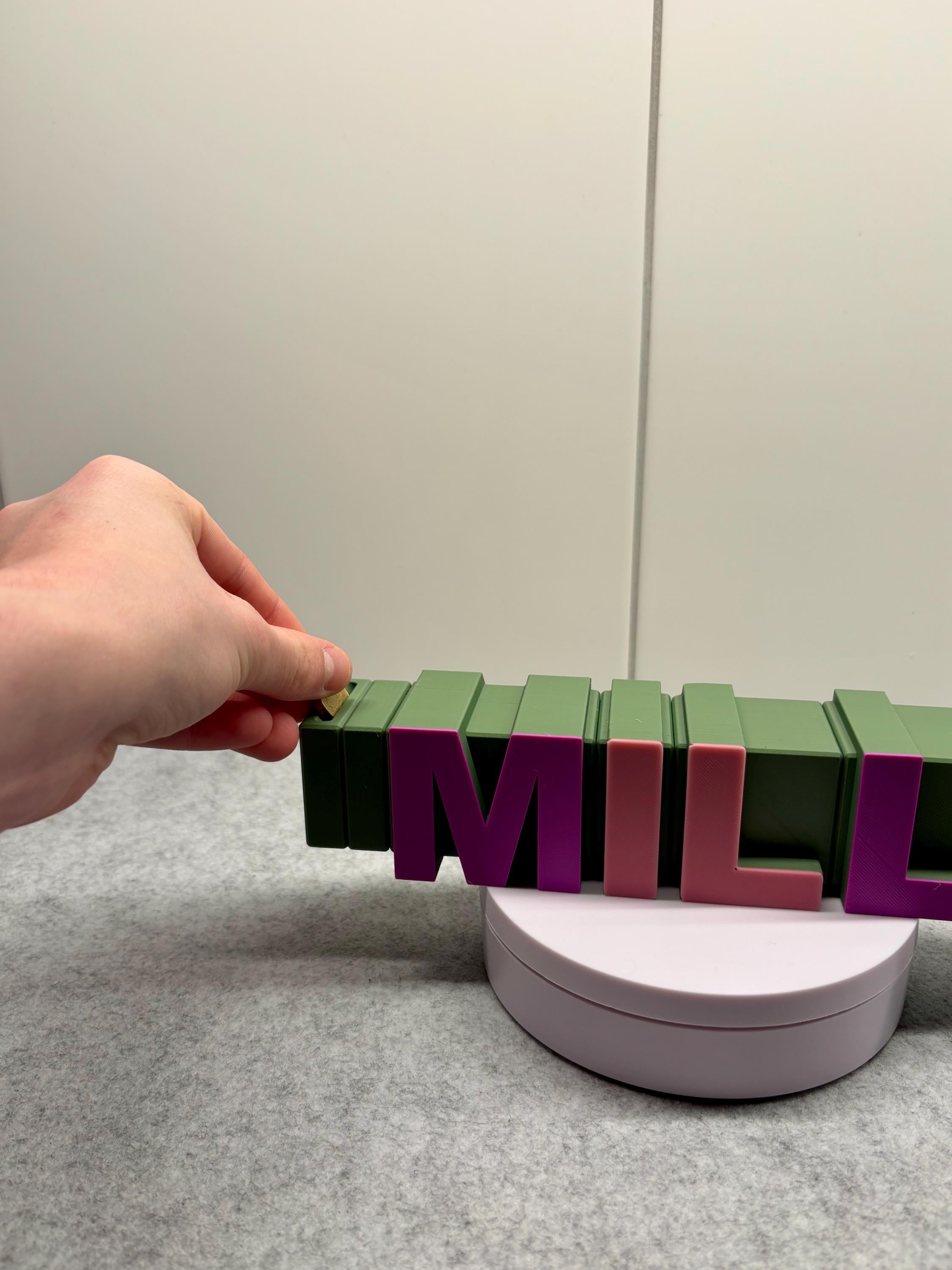 Custom Piggy Bank with Name