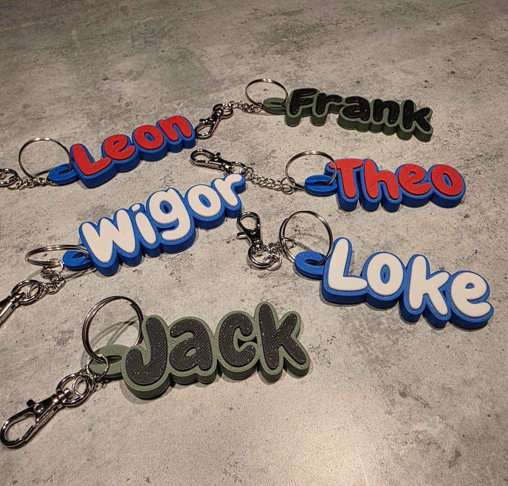 Personalized Name Keychain