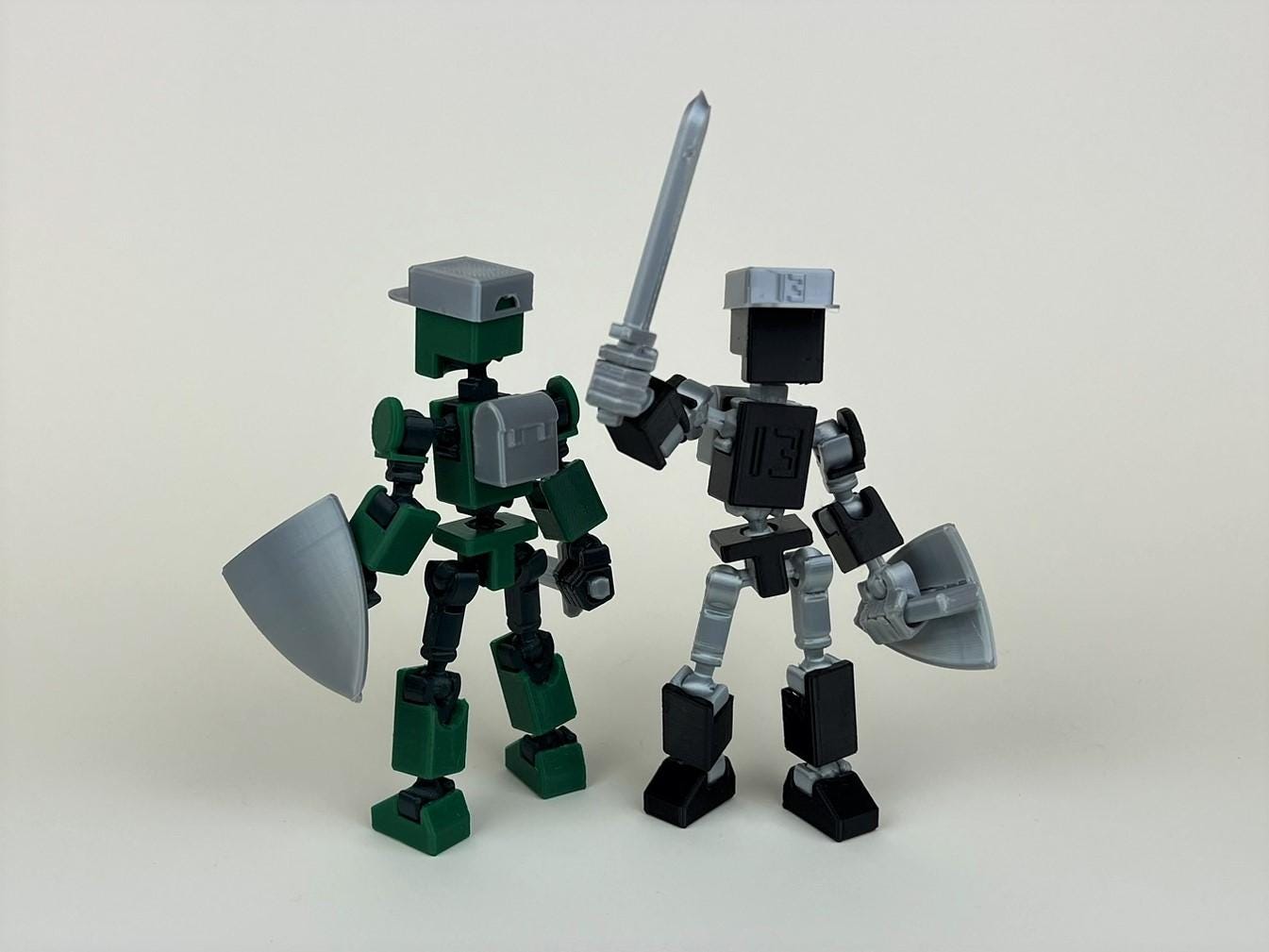 Flexi Robot Figures
