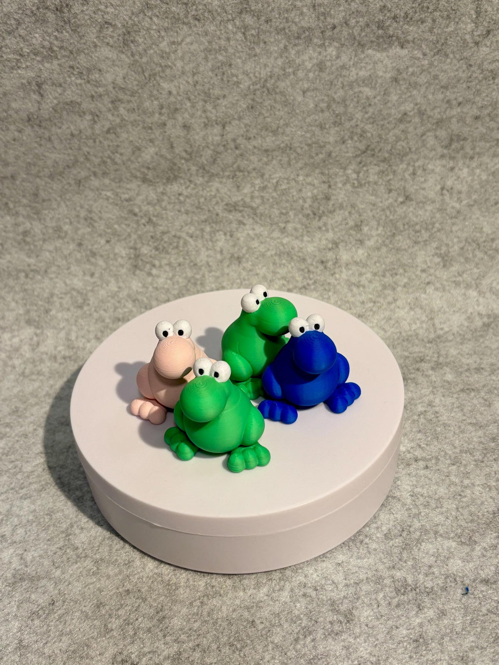 Nerds Frog Figurine