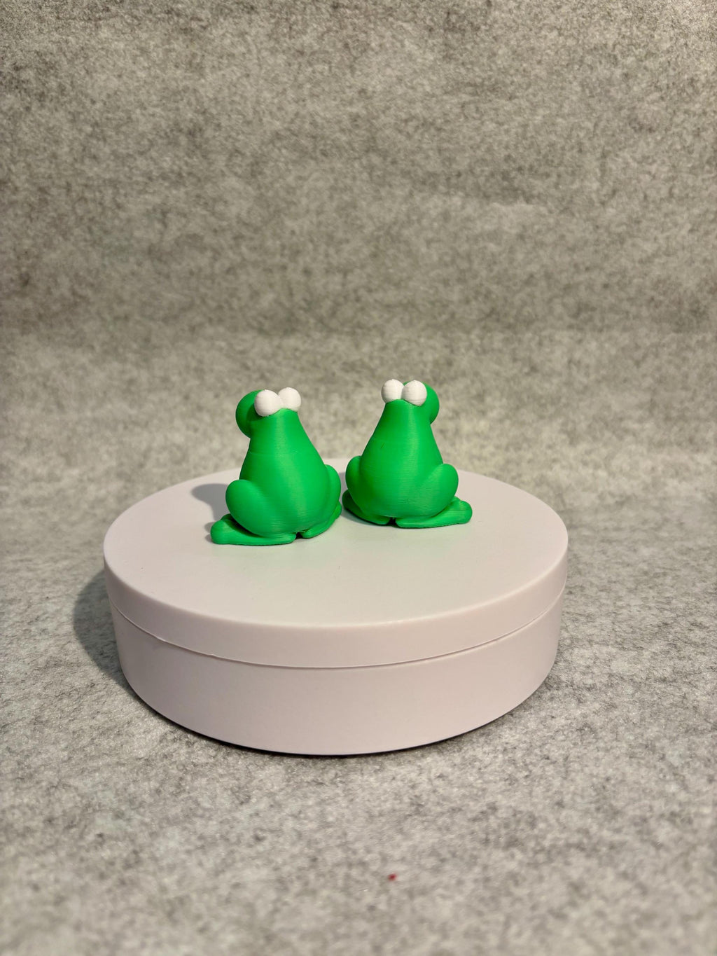Nerds Frog Figurine