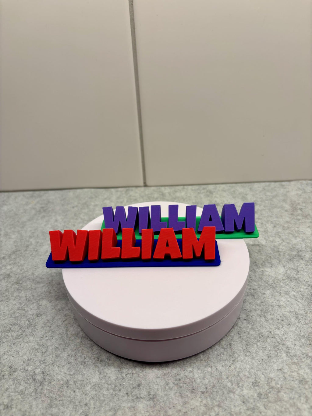 Custom Desk Name Sign