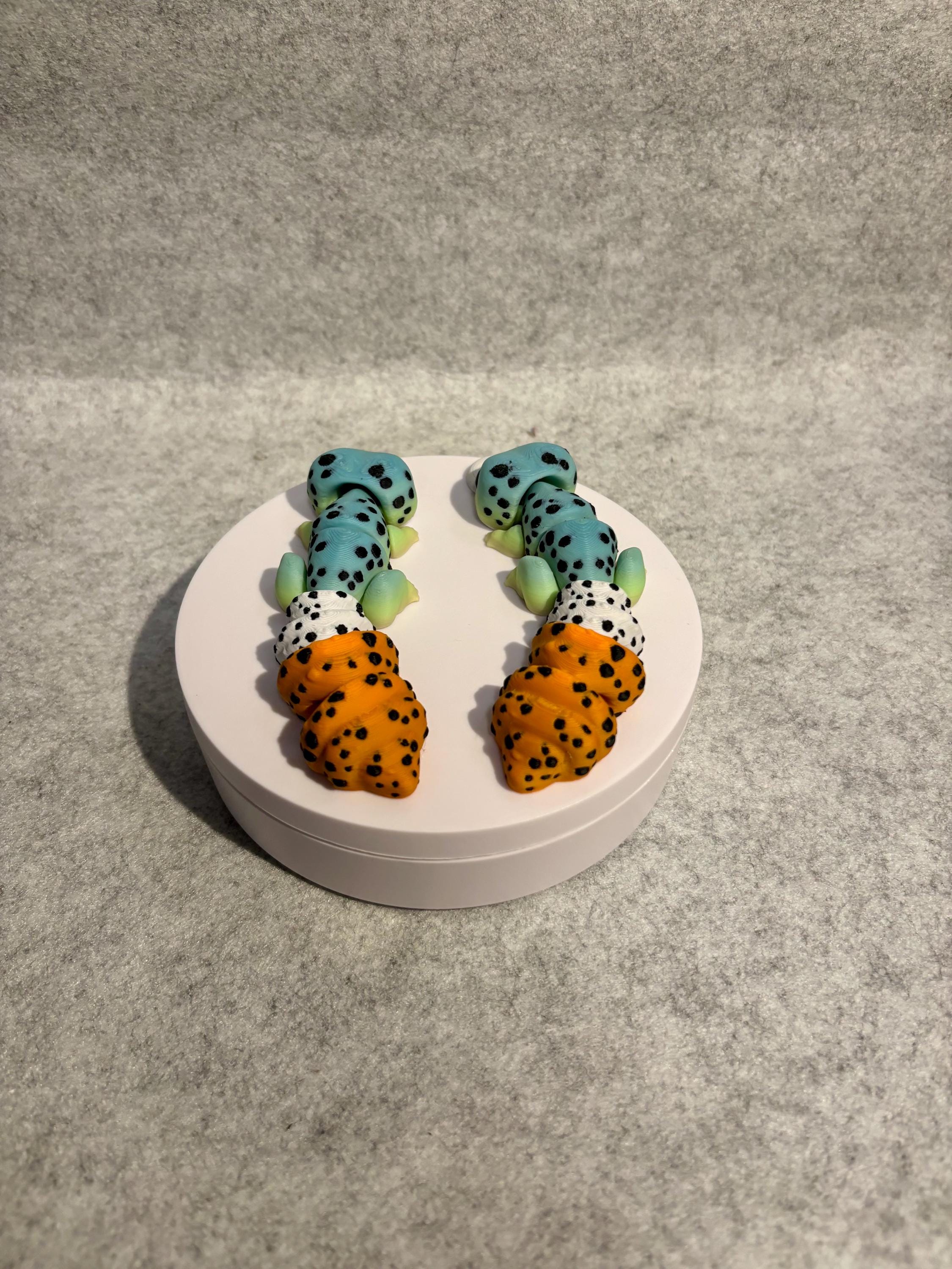 Flexi Gecko Keychain