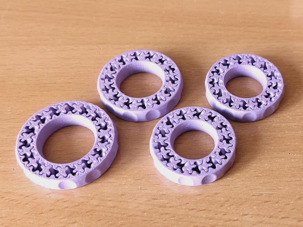 4-Pack Fidget Rings