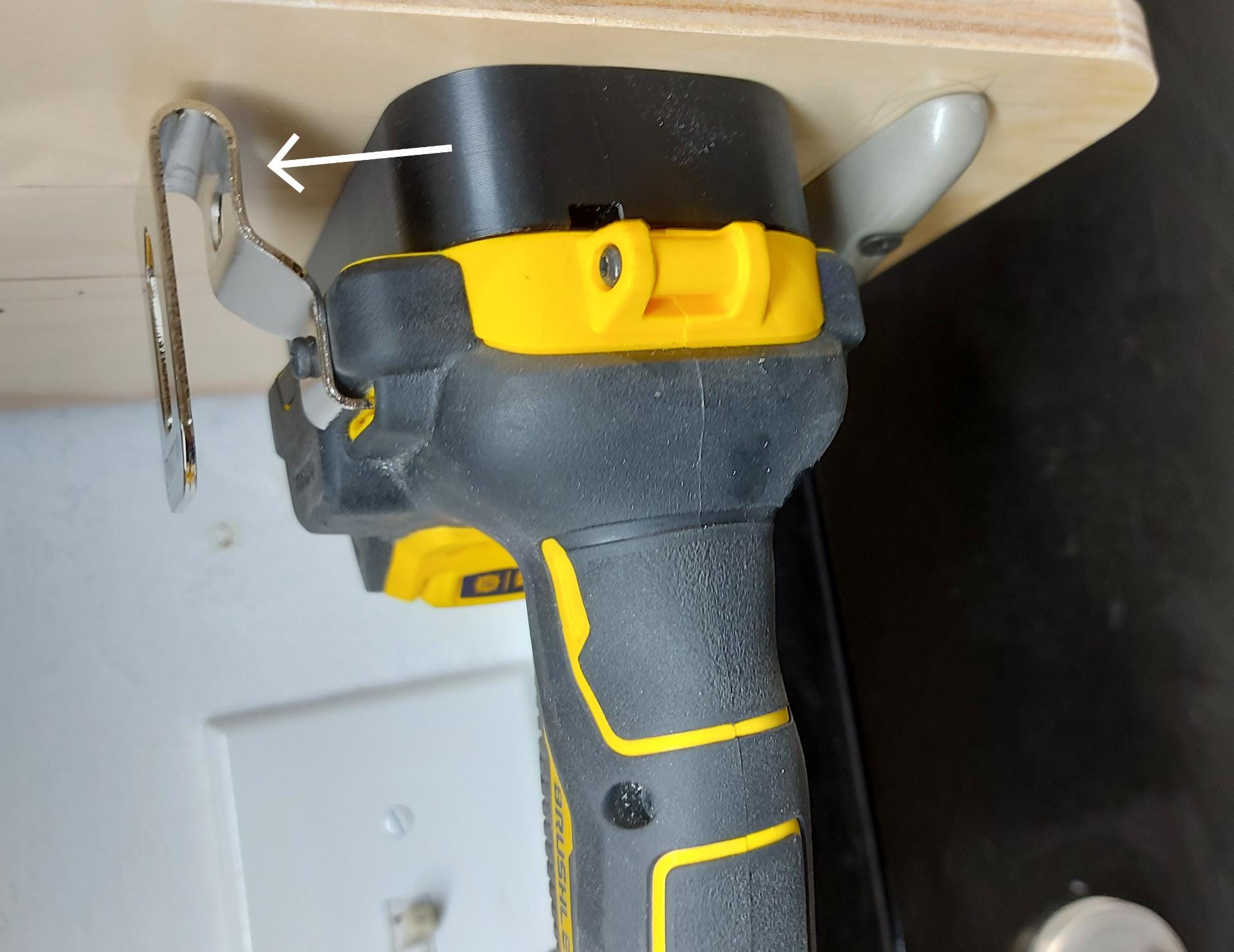 DeWalt Style 20V Tool Mount Holder - 4-Pack