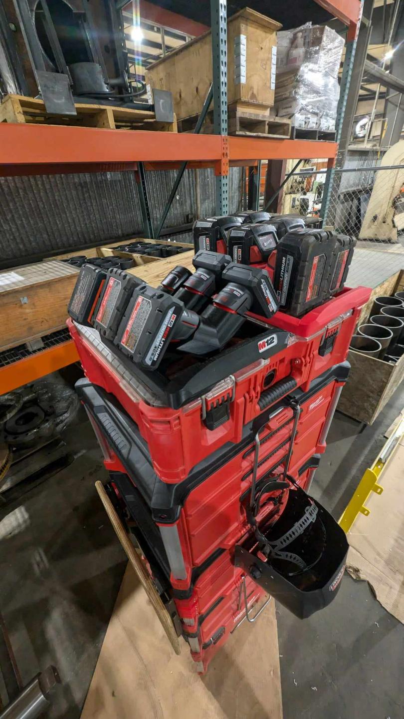 Milwaukee Inspired M12 6-Pack PACKOUT Caddy – Tool Storage Organizer