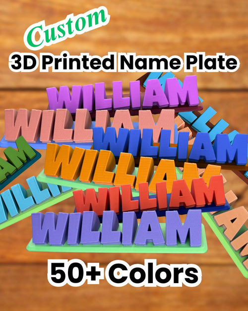 Custom Desk Name Sign