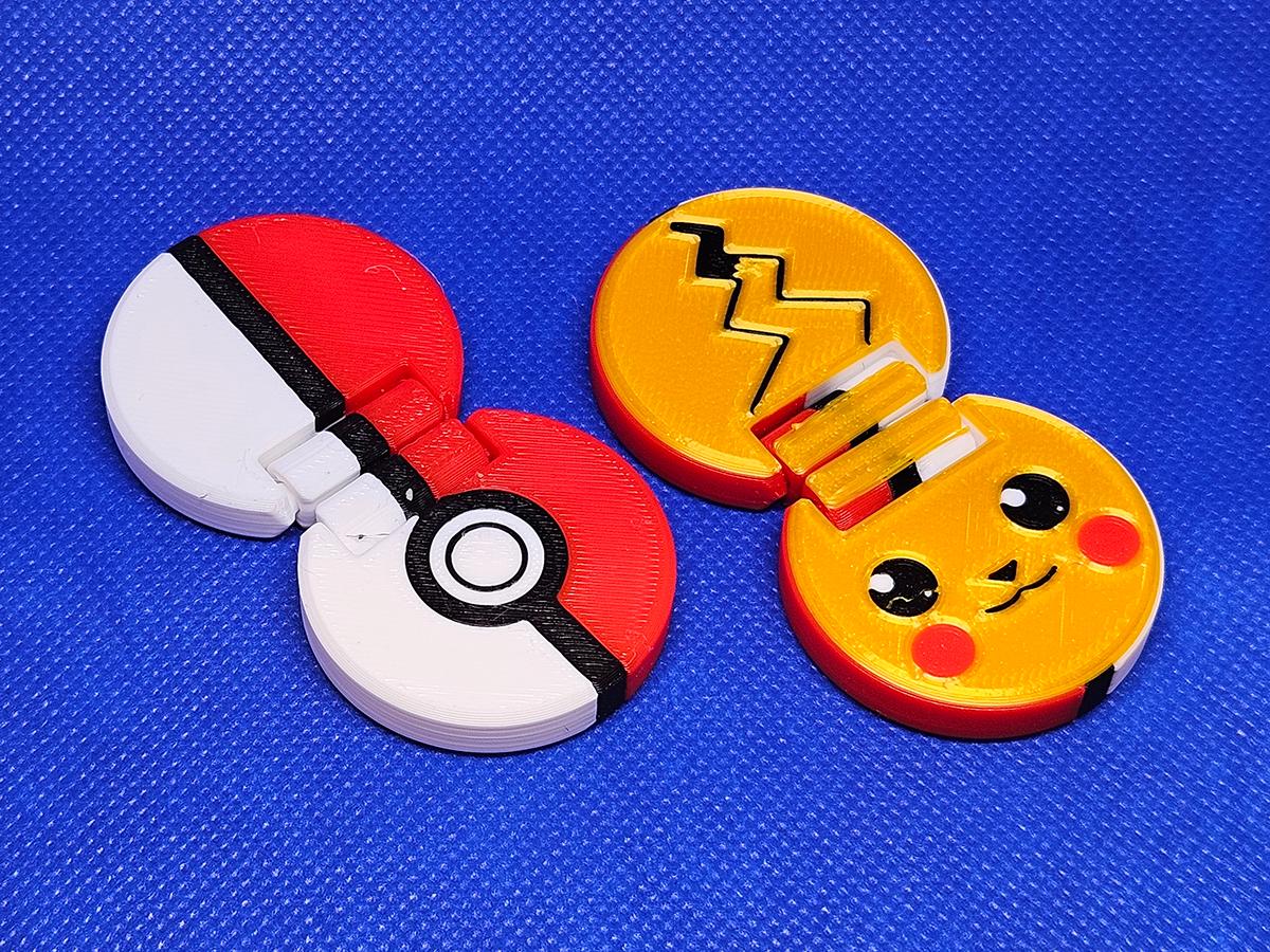 Pokéball Pikachu Fidget Toy