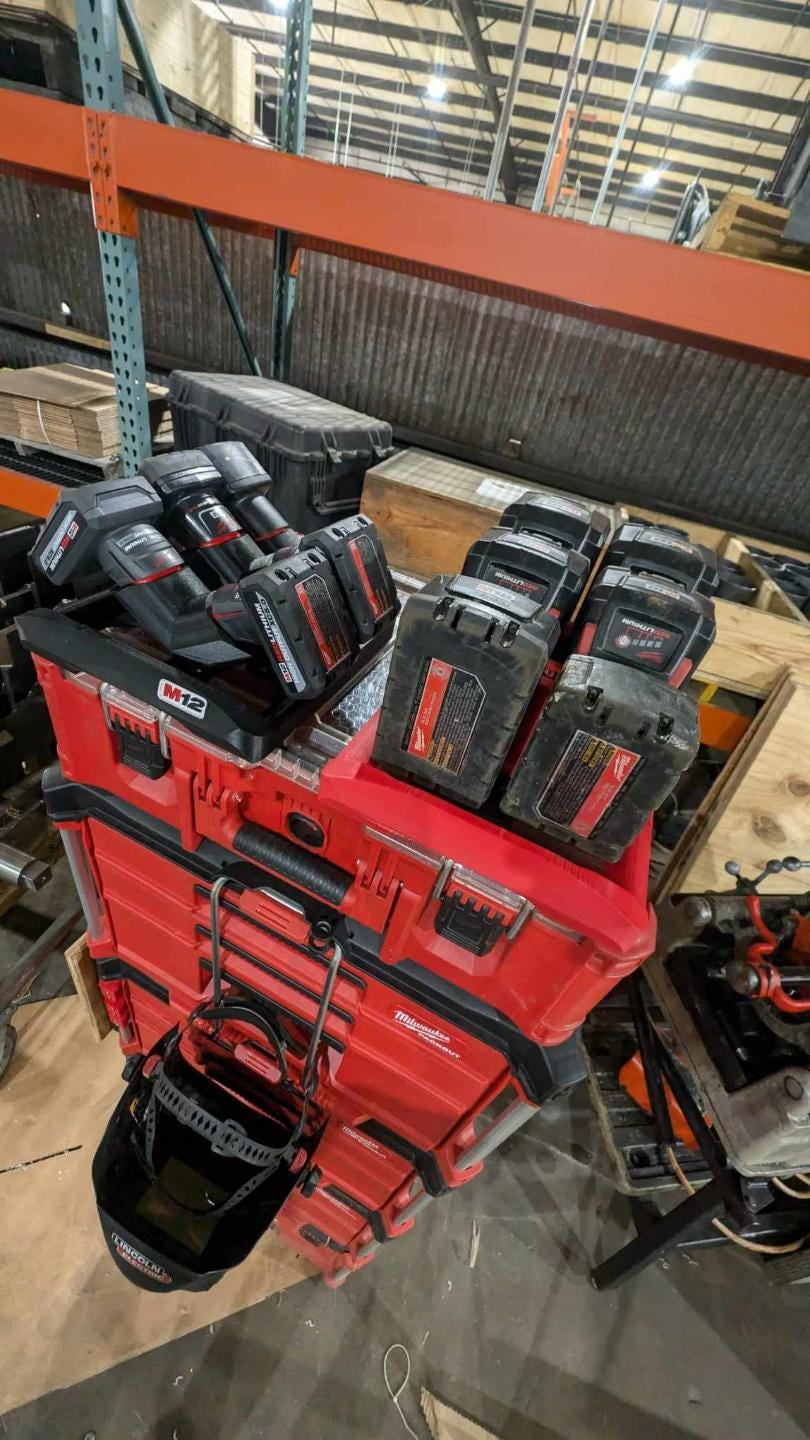Milwaukee Inspired M12 6-Pack PACKOUT Caddy – Tool Storage Organizer