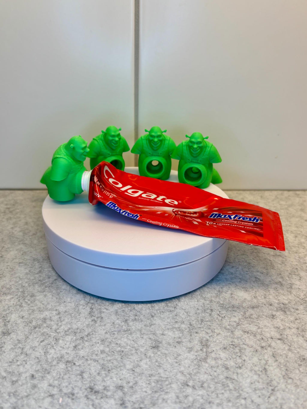 Shrek Poop Toothpaste Topper