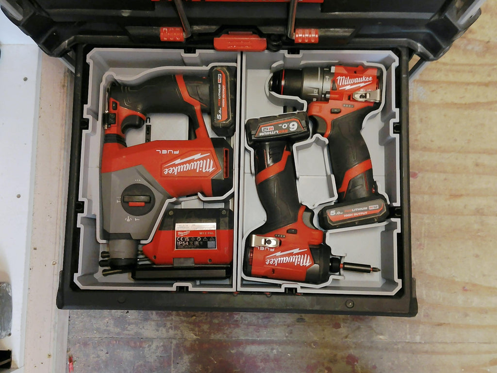 M12 Gen 3.2 Fuel Drill & Impact Drawer