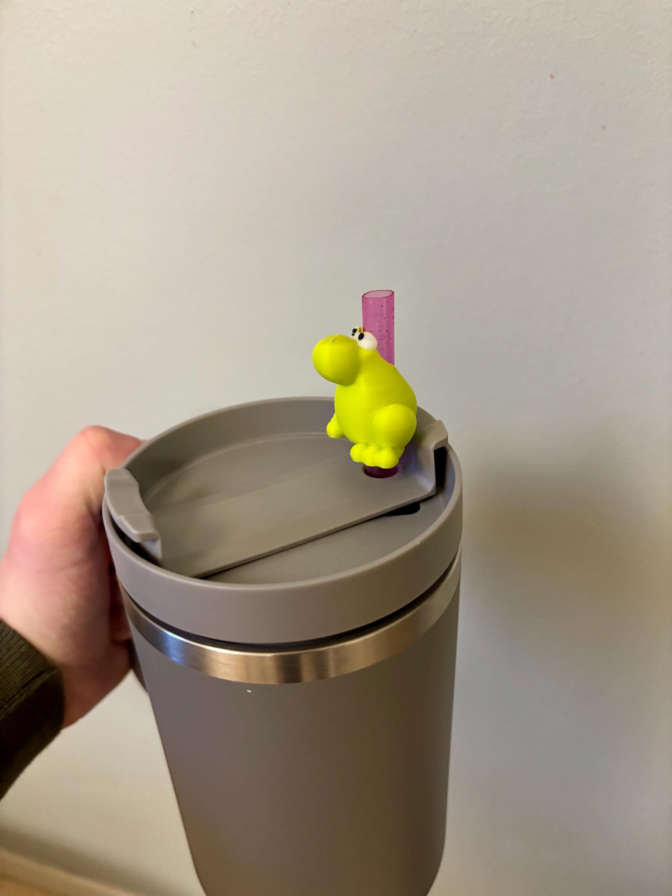 Frog Straw Topper