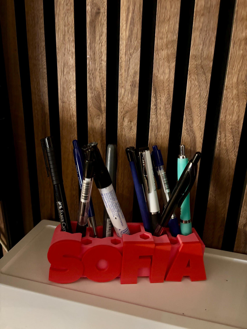 Custom Name Pen Holder