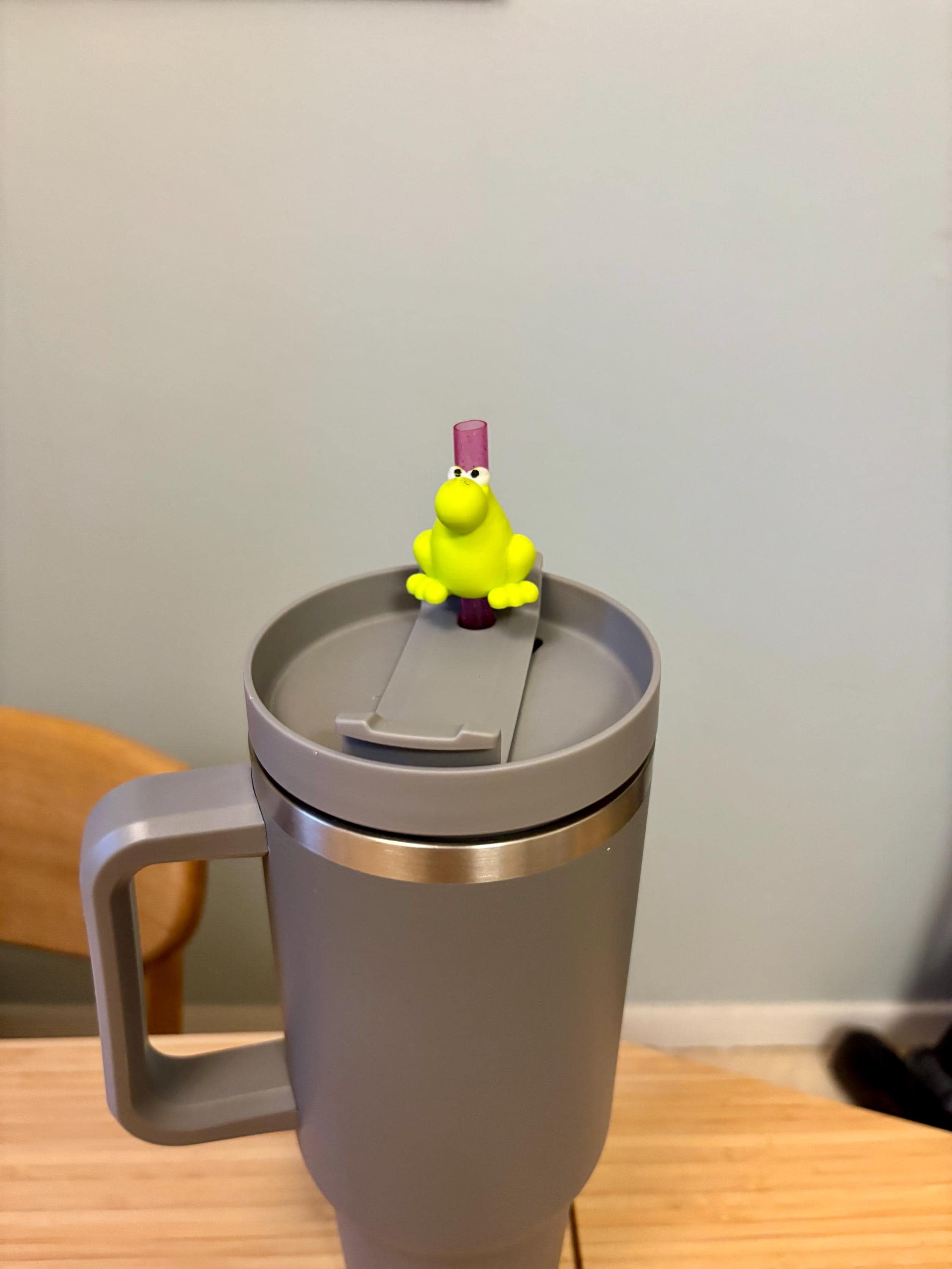 Frog Straw Topper