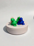 Nerds Frog Figurine