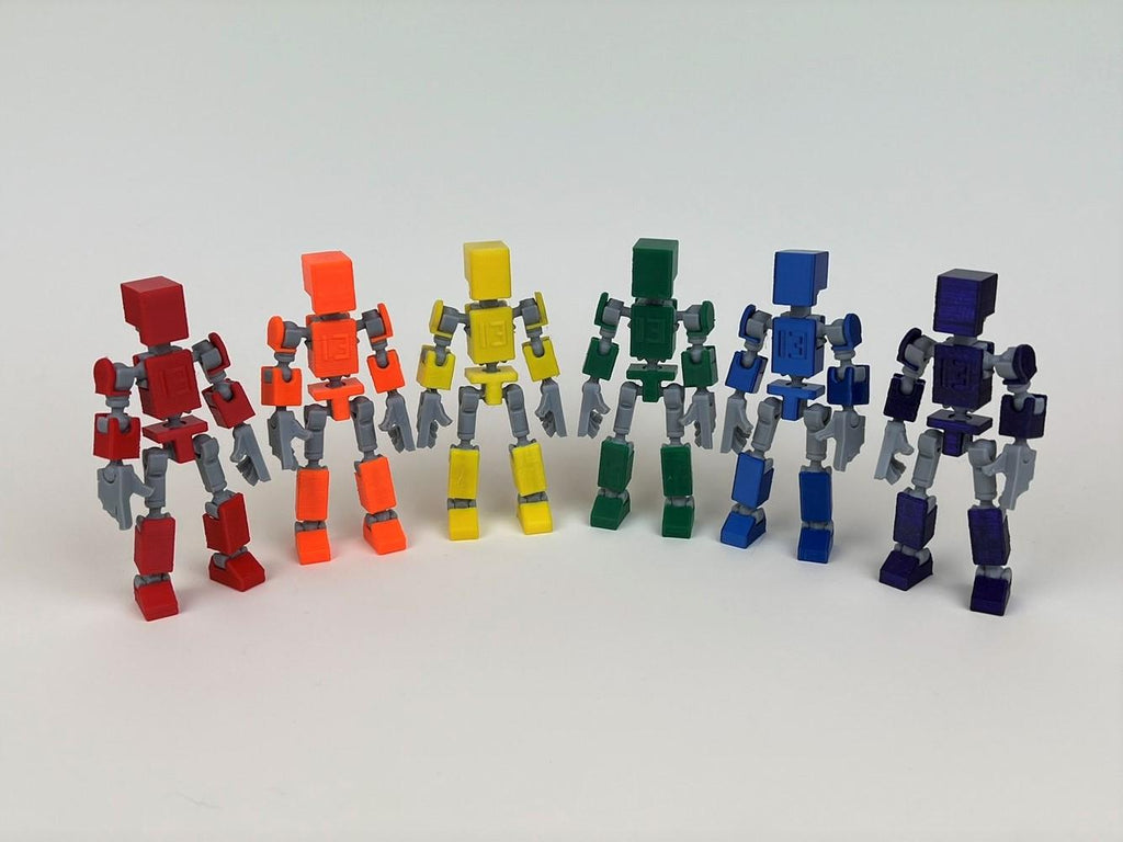 Flexi Robot Figures