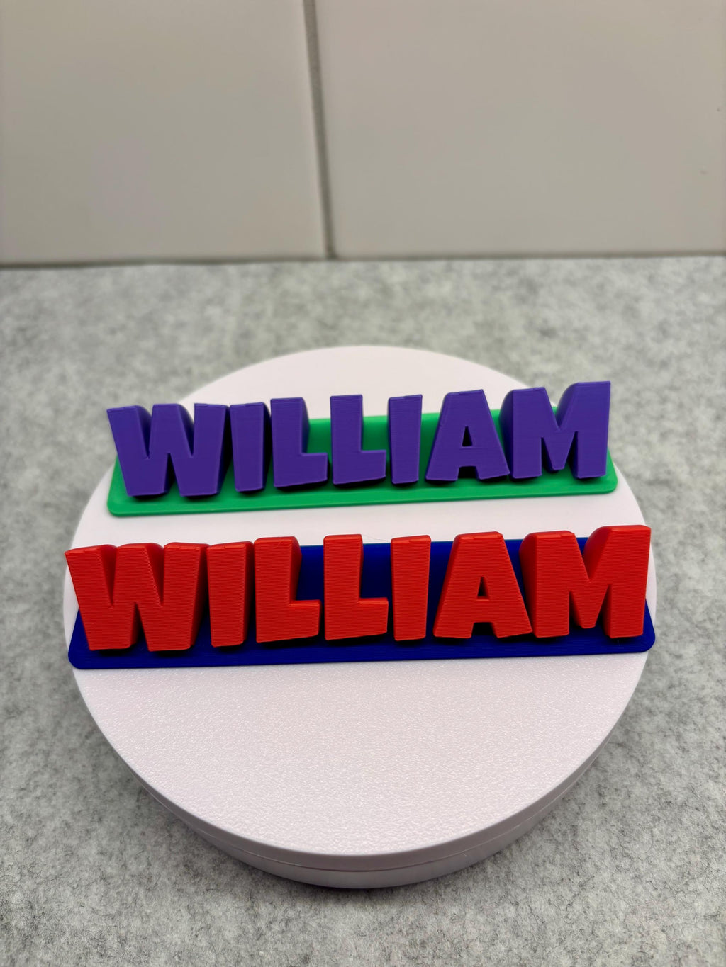 Custom Desk Name Sign