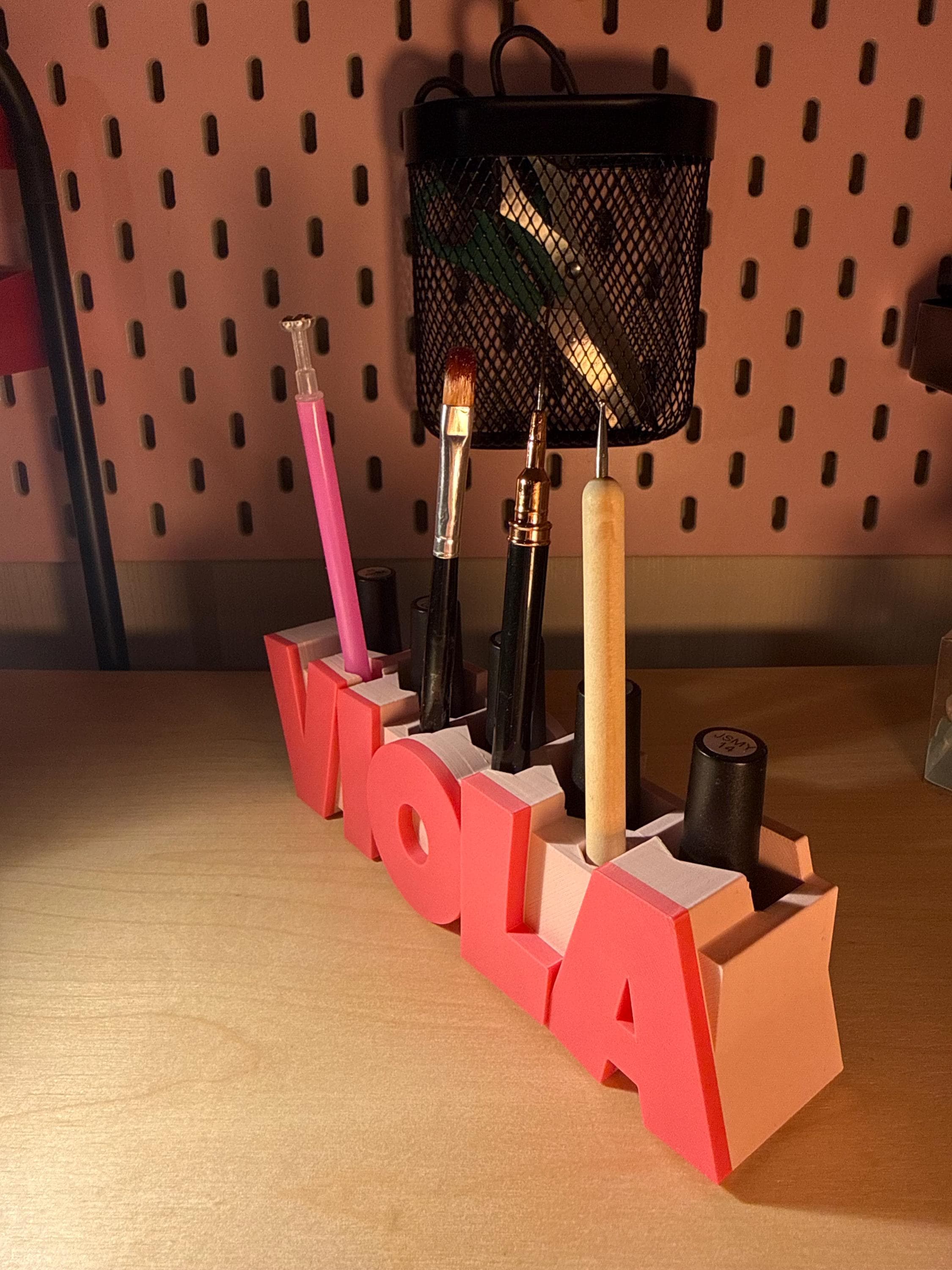 Custom Name Pen Holder