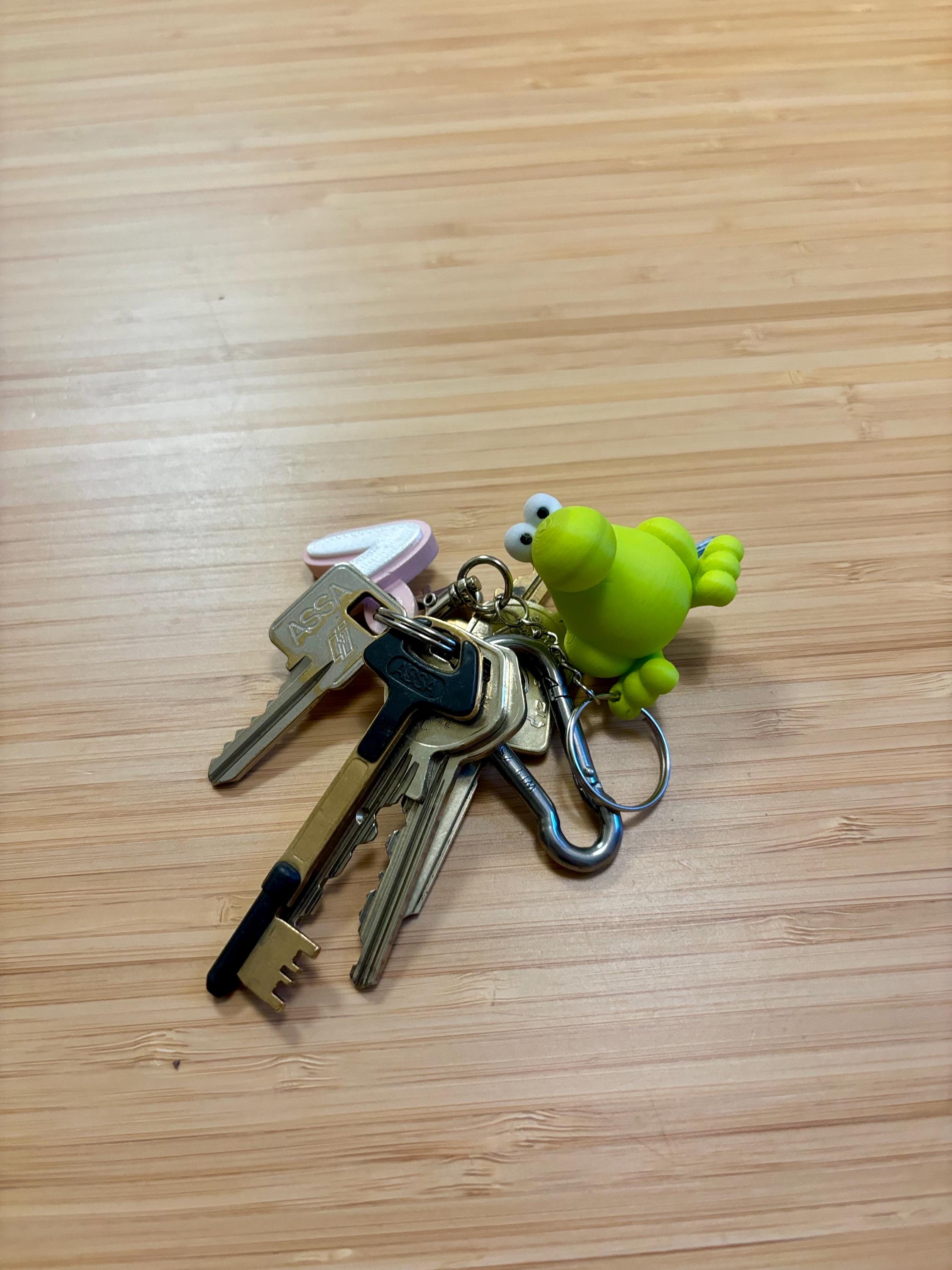 Nerds Frog Keychain