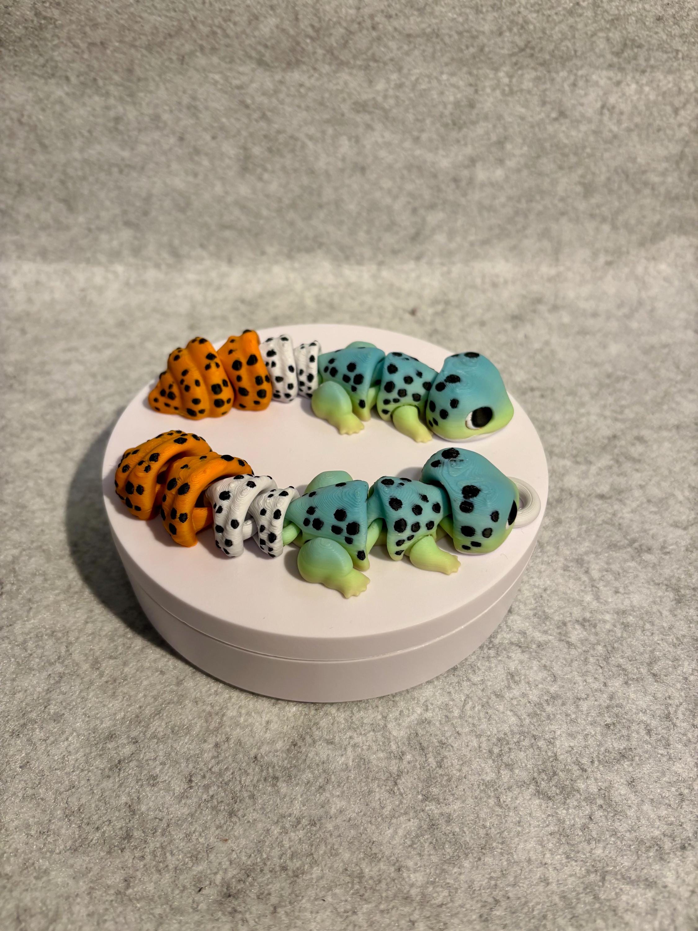 Flexi Gecko Keychain