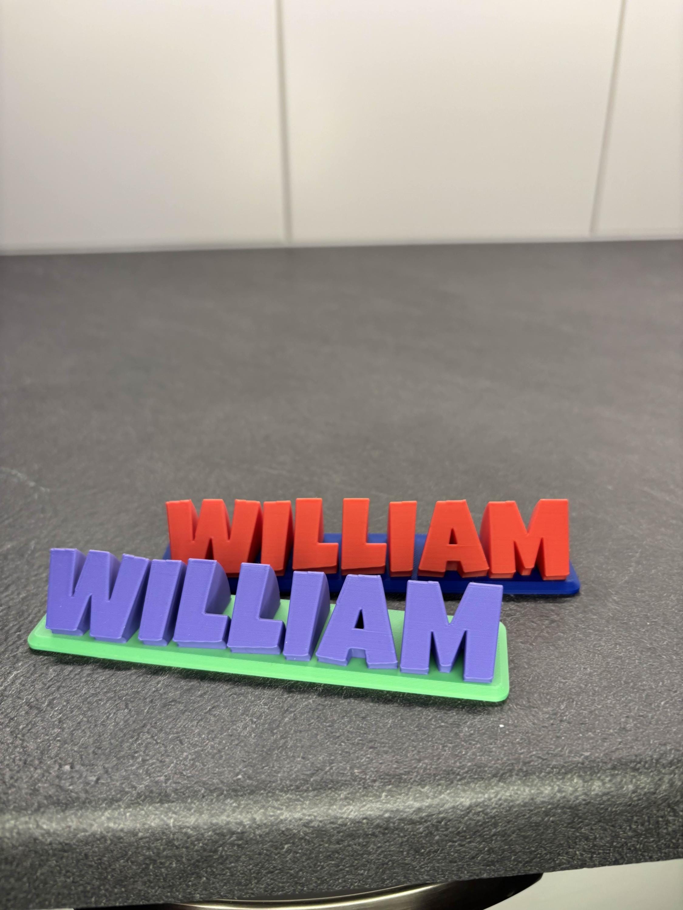 Custom Desk Name Sign