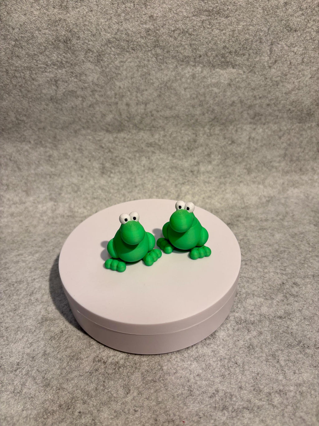 Nerds Frog Figurine