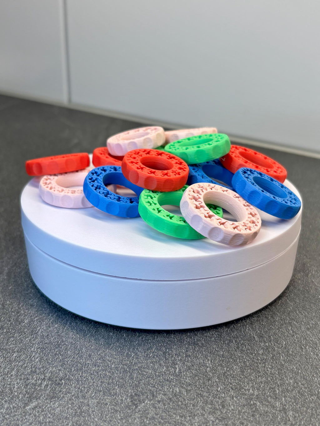 4-Pack Fidget Rings